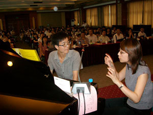 郑州进行蒙特卡罗474钢琴展示会 